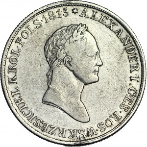 R-, Kingdom of Poland, Alexander I, 5 gold 1829 FH