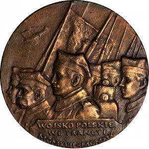 Jenerał Józef Haller 1919 medaila, Strzałkowski - RR!