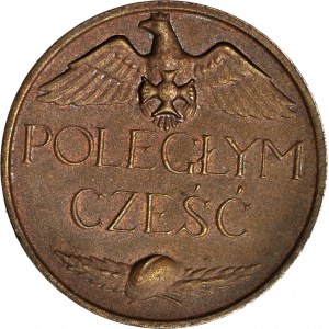 Čestná medaila padlým 1920r od Mieczyslawa Lubelského