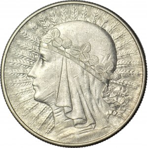 10 złotych 1932, Głowa, Londyn, mennicza