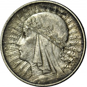 10 zlatých 1933, Hlava, pekné