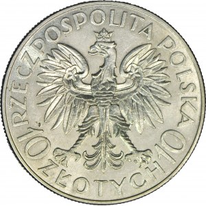 10 zlatých 1933, Sobieski, cca mincovňa