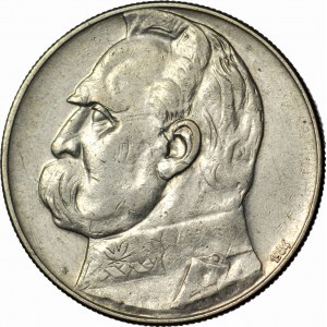 10 złotych 1934, Piłsudski, ORZEŁ STRZELECKI