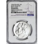 10 zlotých 1934, Piłsudski, střílející orel, velmi pěkný