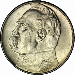 10 złotych 1935, Piłsudski, menniczy
