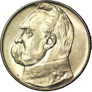 10 zlotých 1935, Piłsudski, mincovňa