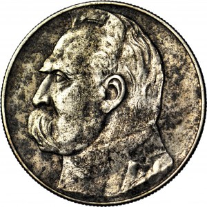 10 gold 1935, Pilsudski