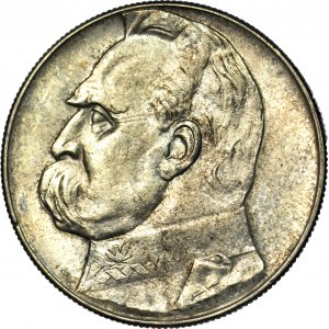 10 gold 1939, Pilsudski, minted