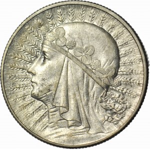5 zlatých 1932, Hlava, Londýn, razené