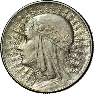 5 zlatých 1933, Hlava