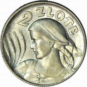 2 Gold 1925, Harvester, post-dated dot, London, minted