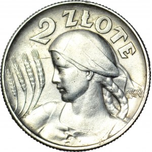 2 oro 1925, Harvester, punto postdatato (Londra)
