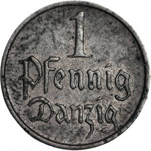 Wolne Miasto Gdańsk, 1 fenigi 1930