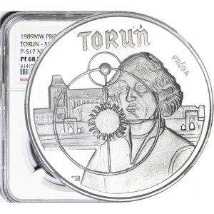 5,000 zl 1989 Torun - Nicolaus Copernicus, SAMPLE, NIKEL