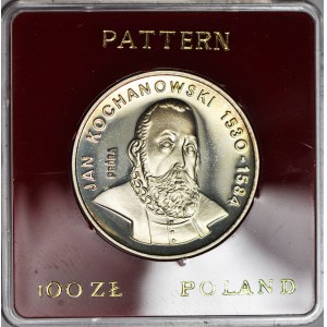 100 złotych 1980, Jan Kochanowski, PRÓBA, srebro