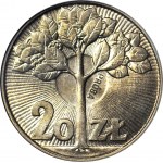 20 or Arbre 1973, cupro-nickel, MINT, neuf