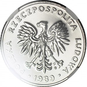 20 złotych 1989, PRÓBA, NIKIEL