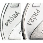 20 złotych 1989, PRÓBA nikiel, NAPIS PRÓBA ODWRÓCONY