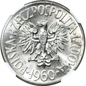 5 gold 1960, Waryński, SAMPLE NIKIEL