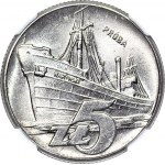 5 gold 1960, Waryński, SAMPLE NIKIEL