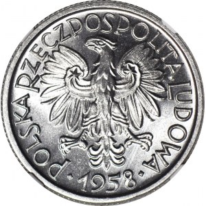 2 gold 1958, Berry, mint