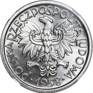 2 gold 1958, Berry, mint