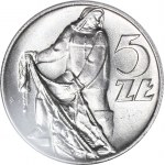 5 złotych 1974, Rybak, menniczy