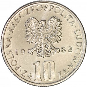 10 złotych 1983, Bolesław Prus. mennicza