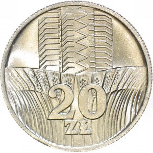 20 złotych 1973 Wieżowiec, mennicze