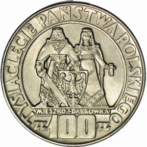 100 złotych 1966, Mieszko i Dąbrówka, mennicze