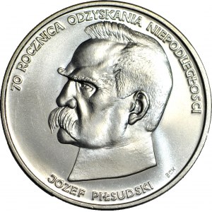 50.000 złotych 1988, Piłsudski, mennicze