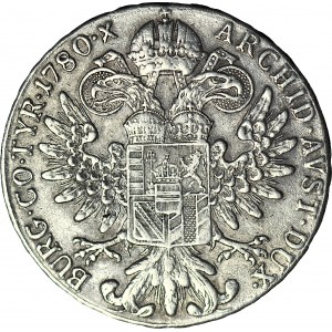 Austria, Maria Teresa, Talar 1780, nowe bicie