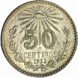 Meksyk, 50 Centavos 1935 M