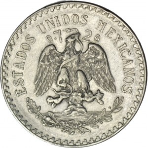Mexico, 1 peso 1935, Ag