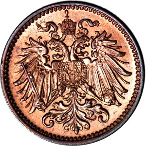 R-, Austria, 1 heller 1914, mint