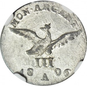 Niemcy, Prusy, Fryderyk, 3 grosze 1806 A, Berlin
