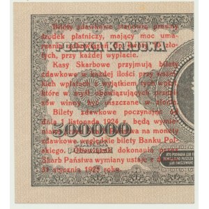1 grosz 1924 - ser. AP, prawa połowa