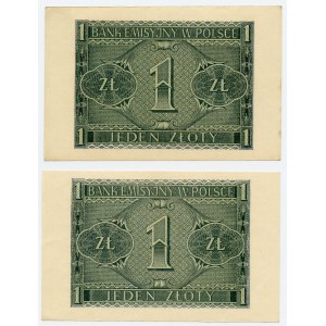 Set of 2 pcs. 1 gold 1941 ser. BB, 1 gold 1941 ser. BD