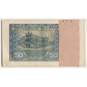 50 or 1941 - D - paquet bancaire original (20pc), série plus rare.