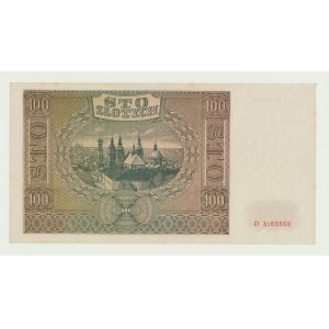 100 złotych 1941, Seria D
