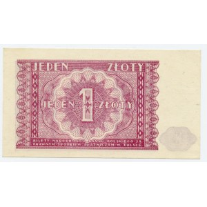 1 złoty 1946, bez oznaczenia serii