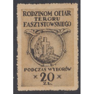 Brick 20 zloty, to Families of Victims of Fascist Terrorism