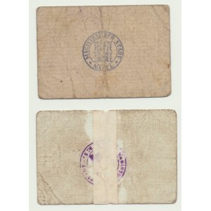 Poznańskie (Posen), Nakło (Nakel), 10 fenigów 1916 i 1919, zestaw 2 szt.