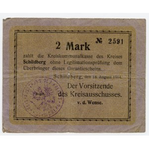 Ostrzeszow (Schildberg), 2 marks 1914