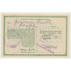 Aide hivernale à la population allemande, 1 mark 1940-41
