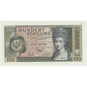 Austria, 100 szylingów 1969
