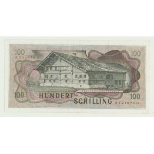 Austria, 100 szylingów 1969