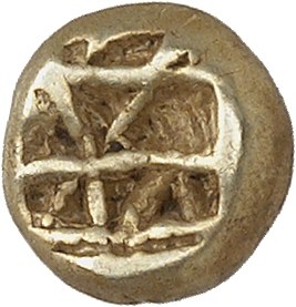 GRÈCE ANTIQUE - GREEK Ionie, Éphèse. Hémihecté (1/12e de statère) ND (650-600 av. J.-C.), Éphèse.