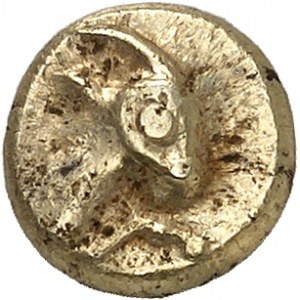 GRÈCE ANTIQUE - GREEK Ionie, cité indéterminée. Hémihecté (1/12e de statère) ND (600-550 av. J.-C.).