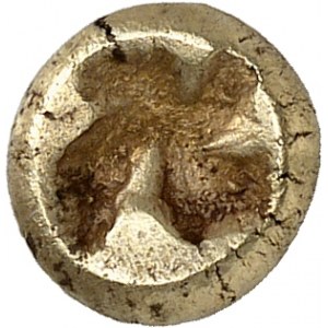 GRÈCE ANTIQUE - GREEK Ionie, cité indéterminée. Hémihecté (1/12e de statère) ND (600-550 av. J.-C.).